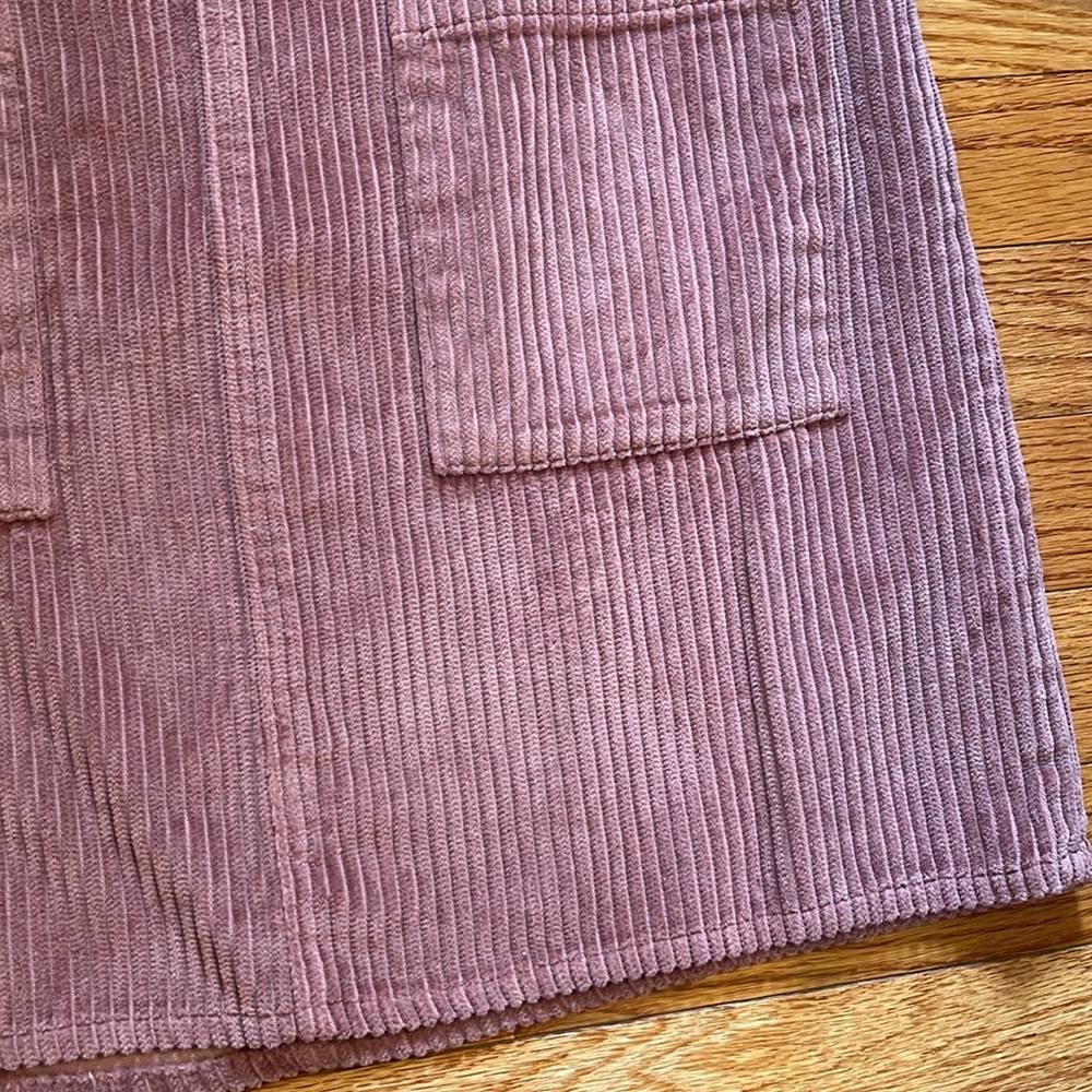 NWT Wild Fable Pink Corduroy Overall Jumper Dress - Picture 3 of 11